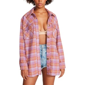image:imageBB DAKOTA Womens Brooklyn ShacketVintage Purple