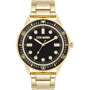 image:imageSteve Madden Mens Bracelet WatchBlackGold