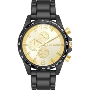 image:imageSteve Madden Mens Bracelet WatchChampagneBlack