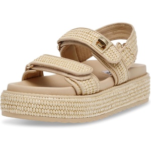 image:imageSteve Madden Womens Bigmona Platform SandalsNatural Raffia