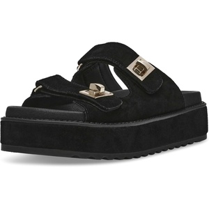 image:imageSteve Madden Womens Bigschmona Platform SandalBlack Suede