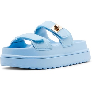 image:imageSteve Madden Womens Bigschmona Platform SandalBlue Jelly