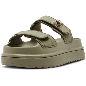 image:imageSteve Madden Womens Bigschmona Platform SandalOlive Jelly