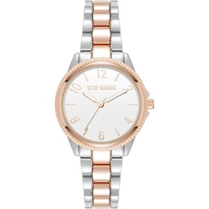 image:imageSteve Madden Womens Bracelet WatchWhiteTwoTone