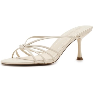 image:imageSteve Madden Womens Edna Heeled SandalWhite Leather