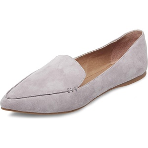image:imageSteve Madden Womens Featherl Loafer FlatGrey Suede