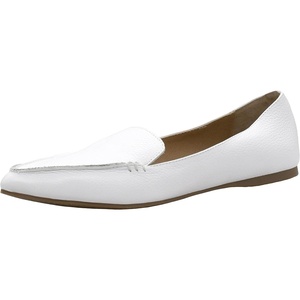 image:imageSteve Madden Womens Featherl Loafer FlatWhite Leather