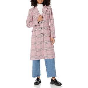 image:imageSteve Madden Womens Gemini CoatPink Check