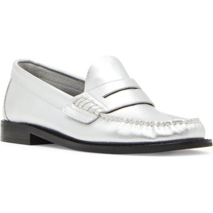 image:imageSteve Madden Womens Kingston LoaferSilver Leather