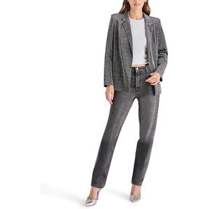 image:imageSteve Madden Womens Payton BlazerBlack Metallic