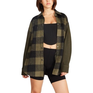 image:imageSteve Madden Womens Sophia Shacket CoatSage