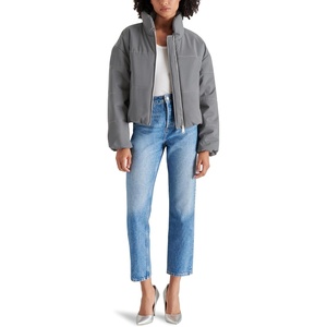 image:imageSteve Madden Womens Steve Madden Apparel Polar JacketSilver