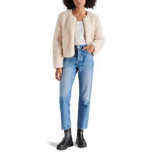 image:imageSteve Madden Womens Steve Madden Apparel Teddy JacketIvory