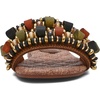 image:imageSteve Madden womens Marika  Casual SandalsBrown Raffia Beaded