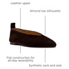 image:imageSteve Madden Womens Swanky Ballet FlatChocolate Brown Suede