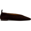 image:imageSteve Madden Womens Swanky Ballet FlatChocolate Brown Suede