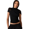 image:imageSteve Madden Womens Kerry Mesh TopBlack