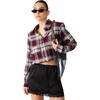 image:imageSteve Madden Womens Marlow TopOlive Plaid