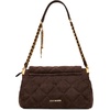 image:imageSteve Madden Womens Steve Madden Colette Quilted Flap Shoulder BagChocolate