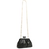 image:imageSteve Madden Womens Steve Madden Marisol Pleated Frame ClutchBlack