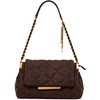 image:imageSteve Madden Womens Steve Madden Colette Quilted Flap Shoulder BagChocolate