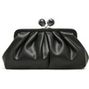 image:imageSteve Madden Womens Steve Madden Marisol Pleated Frame ClutchBlack