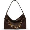 image:imageSteve Madden womens Steve Madden LIANNA Charm Shoulder BagBlianna  Dark Chocolate