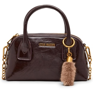 image:imageSteve Madden MELODIE Small Dome Bag With ScarfChocolate
