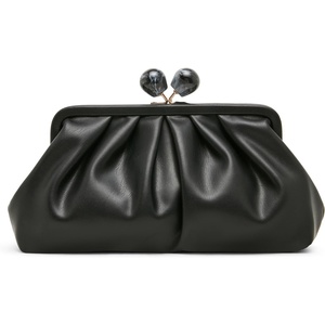image:imageSteve Madden Womens Steve Madden Marisol Pleated Frame ClutchBlack