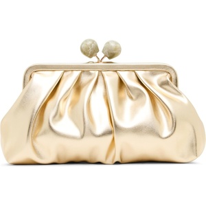 image:imageSteve Madden Womens Steve Madden Marisol Pleated Frame ClutchGold