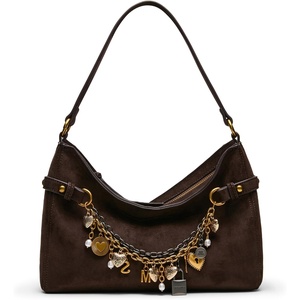 image:imageSteve Madden womens Steve Madden LIANNA Charm Shoulder BagBlianna  Dark Chocolate