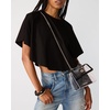 image:imageSteve Madden SCOOP Clear Convertible Bag with PouchBlack