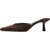 image:imageSteve Madden Womens Alyse PumpDark Brown Suede