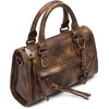 image:imageSteve Madden Womens Steve Madden Elide Small Top Handle BagDistressed Brown
