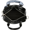 image:imageSteve Madden Womens Steve Madden Small Satchel With Scarf Wrap HandleBlack Croc