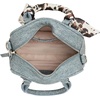 image:imageSteve Madden Womens Steve Madden Small Satchel With Scarf Wrap HandleDenim