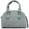 image:imageSteve Madden Womens Steve Madden Small Satchel With Scarf Wrap HandleDenim