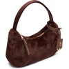 image:imageSteve Madden Womens Steve Madden Valeria Faux Fur Shoulder BagChocolate