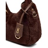 image:imageSteve Madden Womens Steve Madden Valeria Faux Fur Shoulder BagChocolate