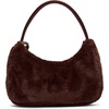 image:imageSteve Madden Womens Steve Madden Valeria Faux Fur Shoulder BagChocolate