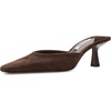 Dark Brown Suede