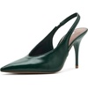 Dark Green Leather