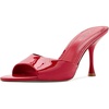 image:imageSteve Madden Womens Santi Heeled SandalDark Red Patent