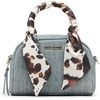 image:imageSteve Madden Womens Steve Madden Small Satchel With Scarf Wrap HandleDenim