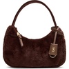 image:imageSteve Madden Womens Steve Madden Valeria Faux Fur Shoulder BagChocolate