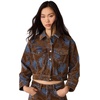 image:imageSteve Madden Womens Dove JacketTeal Paisley