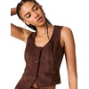 image:imageSteve Madden Womens Fontana VestDark Chocolate