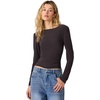 image:imageSteve Madden Womens Seline Knit TopDark Espresso