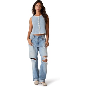 image:imageSteve Madden Apparel ANNYA Sweater VestBlue ICE XL