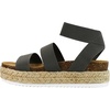image:imageSteve Madden Womens Kimmie Wedge SandalDark Grey